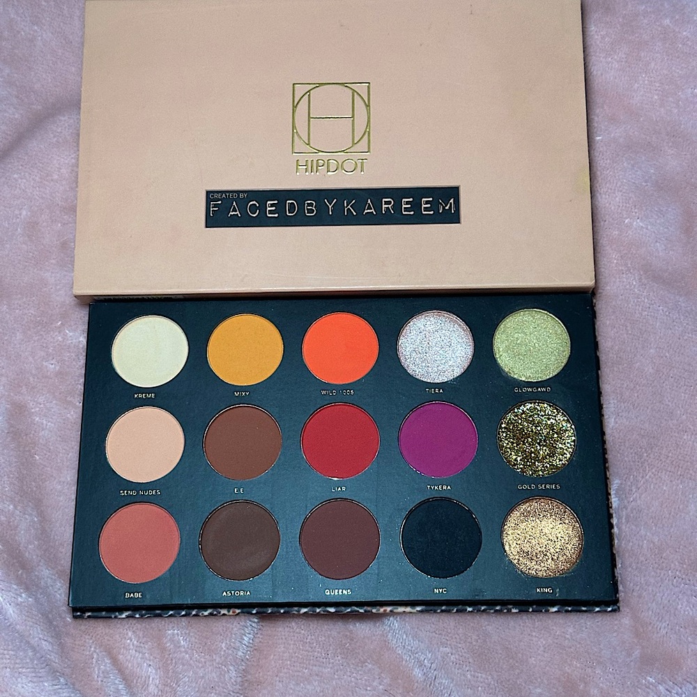 Hipdot x FacedByKareem Eyeshadow Palette